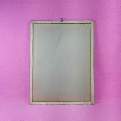 RETRO GELİN VE DAMAT ORJİNAL ÇERÇEVESİNDE STÜDYO RENKLİ FOTOĞRAF