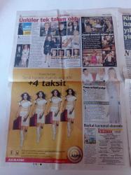 Hürriyet Kelebek Gazetesi - 12  Mart 2008 - Demet Akalın Gülben Ergen'le Kırgınlık Geride Kaldı - Ahmet Çakar'a 1207 Bikini Yolladılar - Mor Ve Ötesi - Okan Bayülgen -  Yavuz Bingöl - Vildan Atasever - Beyaz Melek Filmine Amerika Vizesi - Mahsun Kırmızıgül