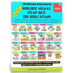 PDF İngilizce Hikaye Kitap Seti (25 Siyah Beyaz - Sesli Kitap)