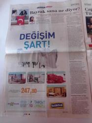 Milliyet Pazar Gazetesi - 27 Mart 2005 - Hepimiz Birer Musa Kart'ız - Başbakan Recep Tayyip Erdoğan - Çocukluk Arkadaşı Turan Başartan'dan Rahmi Koç Belgeseli - Beyaz Saray'ın Hayran Kaldığı Elbise Fatih Koleksiyonu'ndan - Esra Numani Sultanahmet'te Namaz Kıldırmak İsterim - En İyi 500 Üniversite İçine Bizimkiler Girebilir