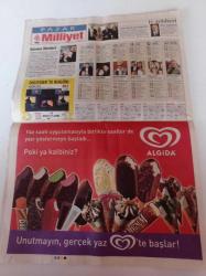 Milliyet Pazar Gazetesi - 27 Mart 2005 - Hepimiz Birer Musa Kart'ız - Başbakan Recep Tayyip Erdoğan - Çocukluk Arkadaşı Turan Başartan'dan Rahmi Koç Belgeseli - Beyaz Saray'ın Hayran Kaldığı Elbise Fatih Koleksiyonu'ndan - Esra Numani Sultanahmet'te Namaz Kıldırmak İsterim - En İyi 500 Üniversite İçine Bizimkiler Girebilir