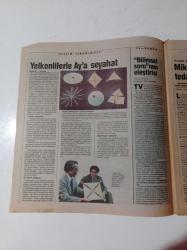 Cumhuriyet Bilim Teknik Gazetesi - 8 Temmuz 1989 - Sayı 123 -Aral Gölü Pirinç Tarlası Oluyor - Almanya'da Araştırma Humması- Genetik Parmak İzleri Tartışmalı- Güneş Rüzgarları Sayesinde Yelkenlilerle Ay'a Seyahat - Su Üzerinde Dans Eden Damlalar - Çevirmen Kutu Duyduğu Sesi Başka Dile Çeviriyor - Müzikal Bilgisayarların En Görkemlisi- Astımın Kalıtımsal Olduğu Keşfedildi