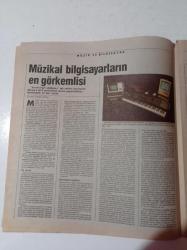 Cumhuriyet Bilim Teknik Gazetesi - 8 Temmuz 1989 - Sayı 123 -Aral Gölü Pirinç Tarlası Oluyor - Almanya'da Araştırma Humması- Genetik Parmak İzleri Tartışmalı- Güneş Rüzgarları Sayesinde Yelkenlilerle Ay'a Seyahat - Su Üzerinde Dans Eden Damlalar - Çevirmen Kutu Duyduğu Sesi Başka Dile Çeviriyor - Müzikal Bilgisayarların En Görkemlisi- Astımın Kalıtımsal Olduğu Keşfedildi