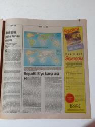 Cumhuriyet Bilim Teknik Gazetesi - 8 Temmuz 1989 - Sayı 123 -Aral Gölü Pirinç Tarlası Oluyor - Almanya'da Araştırma Humması- Genetik Parmak İzleri Tartışmalı- Güneş Rüzgarları Sayesinde Yelkenlilerle Ay'a Seyahat - Su Üzerinde Dans Eden Damlalar - Çevirmen Kutu Duyduğu Sesi Başka Dile Çeviriyor - Müzikal Bilgisayarların En Görkemlisi- Astımın Kalıtımsal Olduğu Keşfedildi