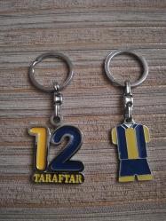 Fenerbahçe taraftar forma anahtarlık set 2 si beraber metal