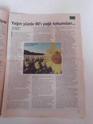Cumhuriyet Tarım Gıda Hayvancılık Gazetesi - 9 Ocak 2007 - Sayı 29 Tohumculuk Tümüyle Özel Sektöre Açılıyor - Etiketler Gıdaların Kimlik Kartı - Avrupalı Çiftçilerden TBMM'ye Mektuplar - Toprak Koruma Yasası'na Tepki - Avrupa Adalet Divanından Pamukçuluk Dersleri - Karaman'da Tarım İşçileri Eğitilecek