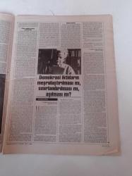 Cumhuriyet Kitap Gazetesi - 15 Ekim 1998 - Sayı 452 - Elias Canetti'den Bir Başyapıt Kitle Ve İktidar - Ali Dündar Aşık Paşa'yı Veli'nin Garipname'sini Değerlendiriyor - Rainer Maria Rilke - Aslı Erdoğan - Dostoyevski -  Abdulrazak Gurnalı- Yaşar Kemal