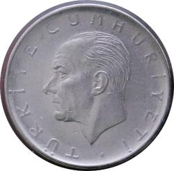 Türkiye Cumhuriyeti 1975  Yılı 1 Lira No 1013