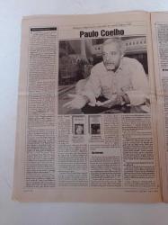 Cumhuriyet Kitap Gazetesi - 29 Mayıs 1997 - Sayı 380 - Simyacı Düşlerdeki Yolculuk Mutluluğun Sırrı Ve Paulo Coelho Fotoğrafı - Buket Uzuner'in Yeni Kitabı Kumral Ada - Muzaffer Buyrukçu - Işıl Özgentürk- Amelia Edgü - eşref Üren - Samuel Beckett