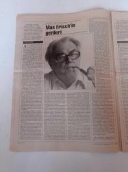 Cumhuriyet Kitap Gazetesi - 29 Mayıs 1997 - Sayı 380 - Simyacı Düşlerdeki Yolculuk Mutluluğun Sırrı Ve Paulo Coelho Fotoğrafı - Buket Uzuner'in Yeni Kitabı Kumral Ada - Muzaffer Buyrukçu - Işıl Özgentürk- Amelia Edgü - eşref Üren - Samuel Beckett
