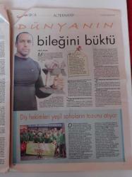 Cumhuriyet Spor Gazetesi - 10 Ekim 2006 - Ersun Yanal - Sinan Cem Tanık - Grand Prix Elemeleri - Elvan Abeylegesse- Atletizm Federasyonu-Nihat Kahveci Fotoğrafı - Şifo Mehmet Herkes Kendini Kurtardı Ama - Almanya'da Doğdu Galatasaray'lı Oldu - Federasyonbank - Tunç Olcay Dünyanın Bileğini Büktü