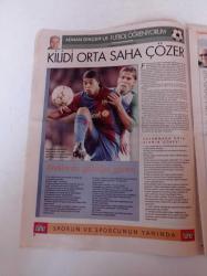 Cumhuriyet Spor Gazetesi - 12 Aralık 2006 -  Sporcu Lale Oraloğlu- Ahmet Ayık Güreşin Emekçileri Unutuldu - Cumhuriyet Spor Ödülleri Anketi - Turgay Demirel - Sinan Şamil Sam-Minderde Umut Var - Hamza Yerlikaya Fotoğrafı - Alex De Souza - Potanın Casperi - Biniciliğin Yaşı Yok - Ronaldinho - Bobo