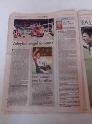 Cumhuriyet Spor Gazetesi - 12 Aralık 2006 -  Sporcu Lale Oraloğlu- Ahmet Ayık Güreşin Emekçileri Unutuldu - Cumhuriyet Spor Ödülleri Anketi - Turgay Demirel - Sinan Şamil Sam-Minderde Umut Var - Hamza Yerlikaya Fotoğrafı - Alex De Souza - Potanın Casperi - Biniciliğin Yaşı Yok - Ronaldinho - Bobo