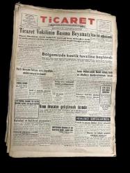 Ticaret Günlük Siyasi Ticari Gazete 1956 - 40 sayı