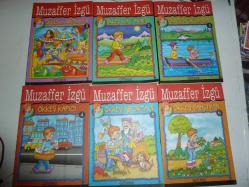MUZAFFER İZGÜ İLKOKUL 2.3.4. SINIF HİKAYE KİTABI LOTU 9 ADET