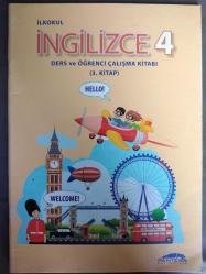 İLKOKUL İNGİLİZCE 4.SINIF DERS VE ÖĞRENCİ ÇALIŞMA KİTABI (3.KİTAP) - İKİNCİ EL