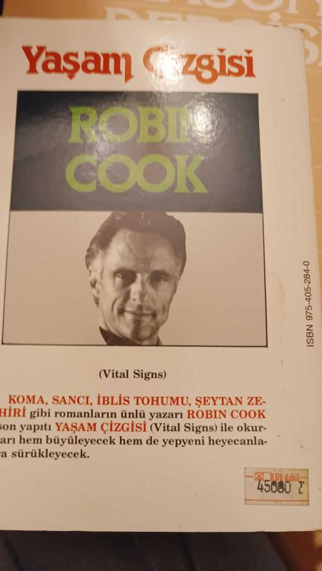 YAŞAM ÇİZGİSİ Baskı, ROBIN COOK Kitap kitantik