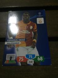 Efemera - PANINI FUTBOLCU KARTI - EMMANUEL EBOUE (GALATASARAY) - 2013/2014 CHAMPIONS LEAGUE - kitantik - kitaLog
