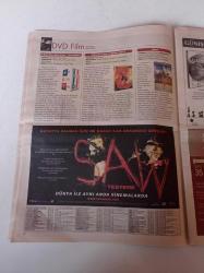 Hürriyet  Keyif Gazetesi - 14 Kasım 2004 - Türkler Uzayda GORA Filmi - Cem Yılmaz Fotoğrafı - Ozan Güven - Şafak Sezer - Özge Özberk - Rasim Öztekin - Özkan Uğur - Yılmaz Güney Duvar Filmi - Örümcek Adam 2 - Üç Renk Mavi Beyaz Kırmızı Filmi