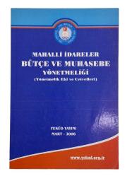 MAHALLİ İDARELER BÜTÇE VE MUHASEBE YÖNETMELİĞİ Yönetmelik Eki ve Cetvelleri