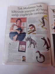 Hürriyet Keyif Gazetesi - 31 Temmuz 2005 - İngiliz Mafyasını Anlatan Film Bir Dilim Suç - 40 Hayali Varlığın Ressamı Mehmet Kösemen - Cihangir Parkın'da Oğuz Aral'ı Anma Ve Heykel Açılışı Töreni - Müzik Grubu Sefarad - Richard Gere - Sex And City - Tom Cruise -  Cem Sultan'ın Oğlu Leonardo Da Vinci'nin Çırağıymış