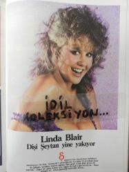 Erkekçe Aylık Aktüalite Sinema Tiyatro Müzik ve Magazin Dergisi - Aralık 1985 - Linda Blair - - Ay-yıldız mayo reklamı - Ahu Tuğba - Tarık Akan - Hülya Avşar - Angie Layne - Müge Gördürür - Neşe Erberk - Florence Guerin - Gina Lollobrigida - Joan Collins - Linda Gray - Morgan Fairchild - Sophia Loren - Victoria Principal - Mustafa Taşova - Ankara'da öğrenci pazarı - Marlboro sigara reklamı - Neşe Erberk - Nazlı Deniz - Müge Gördürür - Oya Aydoğan - Cüneyt Arkın - Müjde Ar - Bülent Ersoy - Bahar Öztan - Hülya Avşar - Banu Alkan - Serpil Çakmaklı - Tolga Savacı - Gökhan Güney - Nilgün Akçaoğlu - Havelock Ellis - - Güngör Bayrak - Burçin Orhon - Ayşegül Ünsal - Alev Sayın - Angie Layne - Neşeli Fıkralar - Bulmaca - 1985 te Türk sineması - Derimod reklamı -