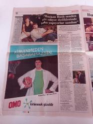 Vatan Çikolata Gazetesi - 17 Eylül 2005 - Ajda Pekkan Rol Aldığı Filmi Beğenmeyince Gösterime Sokturmadı - Marilyn Monroe'nyn 43 Yıl Sonra Ortaya Çıkan Ses Kayıtları - Penelope Cruz - Robert De Biri - Can Tanrıyar - Hülya Avşar - Kaya Çilingiroğlu - Petek Dinçöz