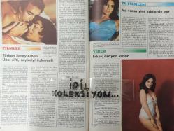 Erkekçe Aylık Aktüalite Sinema Tiyatro Müzik ve Magazin Dergisi - Temmuz 1985 - Hülya Avşar - - İlyas Tüfekçi - Brigitte Bardot - Osman Bölükbaşı - Burçin Orhon - - Alev Sayın - John Travolta - Amerikan gençliği kurdunu döktü - Ünlülerin kötü huyları - Türkan Şoray - Cihan Ünal - Jacqueline Bisset - Oya Aydoğan - Lokman Kondakçı - Kenneth Welsh - Martha Henry - Jennifer Dale - Mitch Martin - Nevzat Erkmen -- Büyüklere Masallar - Neşeli Fıkralar - Bulmaca - Oyuncakları seven adam - Meşhur olma tutkusu - Serpil Çakmaklı - Lokman Kondakçı - Stella Stevens - Marlboro sigara reklamı - Derimod reklamı -