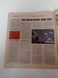 Cumhuriyet Bilim Teknik Gazetesi - 21 Ocak 1995 - Sayı 409 - Elektronik Not Defteri - Yıldız Avcısı - Her Kafaya Uyan Kask - Organ Nakli Yasası Üzerine Tartışmalar -Bilkent'te Moleküler Biyoloji Ve Genetik Bölümü Açılırken -Kudüs Tüneli Bir Doğa Ürünü - Yolgeçen Hanı Anadolu'dan Yeni Buluntular - Hangi Bağımlılık Daha Güçlü - Büyük Kedilerin Muhteşem Dönüşü - Alvin Toffler'le Söyleşi
