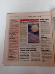 Cumhuriyet Bilim Teknik Gazetesi - 21 Ocak 1995 - Sayı 409 - Elektronik Not Defteri - Yıldız Avcısı - Her Kafaya Uyan Kask - Organ Nakli Yasası Üzerine Tartışmalar -Bilkent'te Moleküler Biyoloji Ve Genetik Bölümü Açılırken -Kudüs Tüneli Bir Doğa Ürünü - Yolgeçen Hanı Anadolu'dan Yeni Buluntular - Hangi Bağımlılık Daha Güçlü - Büyük Kedilerin Muhteşem Dönüşü - Alvin Toffler'le Söyleşi