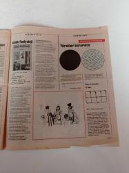 Cumhuriyet Bilim Teknik Gazetesi - 21 Ocak 1995 - Sayı 409 - Elektronik Not Defteri - Yıldız Avcısı - Her Kafaya Uyan Kask - Organ Nakli Yasası Üzerine Tartışmalar -Bilkent'te Moleküler Biyoloji Ve Genetik Bölümü Açılırken -Kudüs Tüneli Bir Doğa Ürünü - Yolgeçen Hanı Anadolu'dan Yeni Buluntular - Hangi Bağımlılık Daha Güçlü - Büyük Kedilerin Muhteşem Dönüşü - Alvin Toffler'le Söyleşi