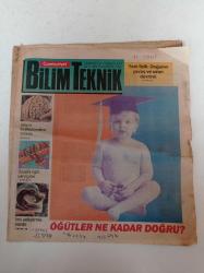 Cumhuriyet Bilim Teknik Gazetesi - 8 Ağustos 1992 - Sayı 281 -  Erken Boşalmanın Nedenleri - Sekiz Katlı Yol - Bağırsak Parazitlerinden Nasıl Korunmalıyız-Beyin Keşfedilmekle Bitmez - Uçuşla İlgili Yanılgılar - İnci Yetiştirme Sanatı - Örgütler Ne Kadar Doğru - Denizde 43 Cm Alçalma