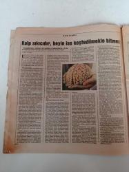 Cumhuriyet Bilim Teknik Gazetesi - 8 Ağustos 1992 - Sayı 281 -  Erken Boşalmanın Nedenleri - Sekiz Katlı Yol - Bağırsak Parazitlerinden Nasıl Korunmalıyız-Beyin Keşfedilmekle Bitmez - Uçuşla İlgili Yanılgılar - İnci Yetiştirme Sanatı - Örgütler Ne Kadar Doğru - Denizde 43 Cm Alçalma