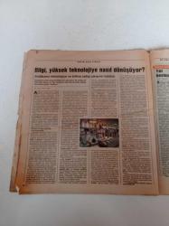 Cumhuriyet Bilim Teknik Gazetesi - 8 Ağustos 1992 - Sayı 281 -  Erken Boşalmanın Nedenleri - Sekiz Katlı Yol - Bağırsak Parazitlerinden Nasıl Korunmalıyız-Beyin Keşfedilmekle Bitmez - Uçuşla İlgili Yanılgılar - İnci Yetiştirme Sanatı - Örgütler Ne Kadar Doğru - Denizde 43 Cm Alçalma