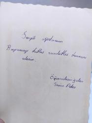 KRT110---- ÖĞRETMENE YOLLANMIŞ BAYRAM KARTPOSTALI