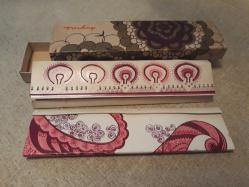 Türkay 2 adet hiç kullanılmamış 5×21cm ( kibrit kutusu )