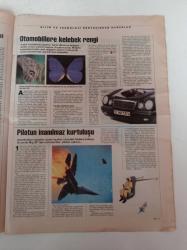 Cumhuriyet Bilim Teknik Gazetesi - 10 Şubat 1996 -  Sayı 464 - Uzayda Uçmak - Osmanlı Tarihi Ve Türk Sineması Cd'ye Girdi -Bir Yüzgeç El'e Nasıl Dönüşüyor-Kötü Çevre Akciğerleri Nasıl Hasta Ediyor - İklim Olaylarını Yönlendiren Düzenli Üçlü - Pilotun İnanılmaz Kurtuluşu - En Genç Archaeoptix Bulundu