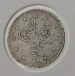 GÜMÜŞ 2 KURUŞ 1293-28 SULTAN II.ABDÜLHAMİT DÖNEMİ ORİJİNAL ÇOK ÇOK TEMİZ 2C1VV NADİRDİR