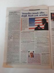 Cumhuriyet Bilim Teknik Gazetesi - 14 Aralık 2002 - Sayı 821 - Geleceği Çalınmış Çocuklar -  Hastalıkları Önlemek İçin İlk Kez Bir Gen Devre Dışı Bırakıldı - Avrupa'da Nanoteknoloji Ve Türkiye - Eğitim Sistemimiz Üzerine - Amerika Örnek Ülke Değil George Bush Çok Sıradan