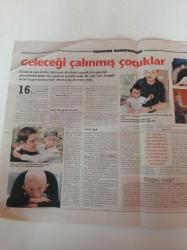 Cumhuriyet Bilim Teknik Gazetesi - 14 Aralık 2002 - Sayı 821 - Geleceği Çalınmış Çocuklar -  Hastalıkları Önlemek İçin İlk Kez Bir Gen Devre Dışı Bırakıldı - Avrupa'da Nanoteknoloji Ve Türkiye - Eğitim Sistemimiz Üzerine - Amerika Örnek Ülke Değil George Bush Çok Sıradan