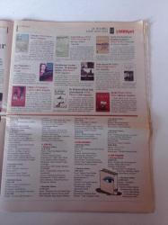 Milliyet Kitap Gazetesi - 8 Ekim 2005 - 24. İstanbul Kitap Fuarı - Fuarın Onur Konuğu Vüs'at O. Bener Fotoğrafı - J.K Rowling Söyleşisi Ve Harry'nin Biyografisi - Madde Madde Fuar Adabı - Umberto Eco'nun Yeni Romanı Kraliçe Loana'nın Gizemli Alevi - Türkiye'nin Terörle Savaşı - Haldun Taner - Behçet Aysan