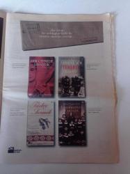 Milliyet Kitap Gazetesi - 8 Ekim 2005 - 24. İstanbul Kitap Fuarı - Fuarın Onur Konuğu Vüs'at O. Bener Fotoğrafı - J.K Rowling Söyleşisi Ve Harry'nin Biyografisi - Madde Madde Fuar Adabı - Umberto Eco'nun Yeni Romanı Kraliçe Loana'nın Gizemli Alevi - Türkiye'nin Terörle Savaşı - Haldun Taner - Behçet Aysan