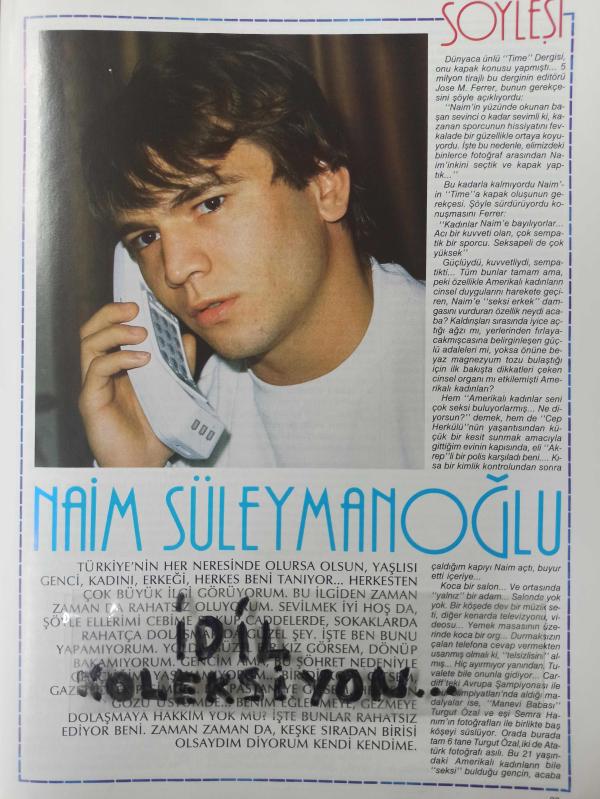 Playmen Yetişkin Erkek Dergisi Kasım 1988 Anahtar deliğinin  