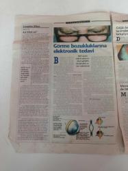Cumhuriyet Bilim Teknik Gazetesi - 6 Nisan 2002 -Sayı 785 - Beyin Krizi Ne Yapmalı - Bıçak Yarasıyla Psikolojik Rahatlama - Görme Bozukluklarına Elektronik Tedavi- Nisan Ayında Bir Ziyaretçi İkeyazang Kuyruklu Yıldızı - Türk Bilim Ve Teknolojisi İçin Tarihi Bir Fırsat - Atroskopik Cerrahide İlerlemeler