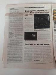 Cumhuriyet Bilim Teknik Gazetesi - 6 Nisan 2002 -Sayı 785 - Beyin Krizi Ne Yapmalı - Bıçak Yarasıyla Psikolojik Rahatlama - Görme Bozukluklarına Elektronik Tedavi- Nisan Ayında Bir Ziyaretçi İkeyazang Kuyruklu Yıldızı - Türk Bilim Ve Teknolojisi İçin Tarihi Bir Fırsat - Atroskopik Cerrahide İlerlemeler