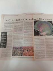 Cumhuriyet Bilim Teknoloji Gazetesi - 10 Ağustos 2007 - Sayı 1064 - Beyin İle İlgili Yanıt Bekleyen 10 Ana Soru - Celâl Şengör - Dişlerimiz Artık Çürümeyecek- Greyfurt Meme Kanseri Riskini Yükseltiyor - H1 Virüsüne Karşı Dirençli Kılan Gen Saptandı - Cassini Mini Uydu Buldu - İstanbul Teknik Üniversitesi Güneş Arabaları Formula G'de Yine Şampiyon Oldu