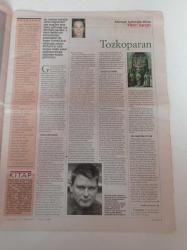 Cumhuriyet Kitap Gazetesi - 18 Ağustos 2005 - Sayı 809 - Ayşe Sarısayın Yapıtları Çevresinde Bir Gezi - Mahmut Şenol Phaselis Adağı'nda Bir Söyleşi - Ataol Behramoğlu - Yeni Ortaçağın Saldırısına Bir Bakış - Alexandros Adamopoulos - Ankara Üniversitesi DTCF Dekanı Necdet Adabağ