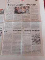 Cumhuriyet Pazar Gazetesi - 27 Mayıs 2018 - Mücadeleye Devam- Cumartesi Anneleri - İsmailağa Marka Giyer - Bırakalım Kadınlar Yaşlı Yaşasınlar - Star Wars Zor Seçim Han Solo - Müzik Tarihinin Kafası Çiçek Yılları - Barbaros Şansal - Mine Söğüt - Melis Alphan - Mirgün Cabas