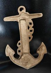 TERMOMETRE, DENİZCİ ÇAPASI ŞEKLİNDE PİRİNÇ TERMOMETRE. BALIK FİGÜRLERİ OLAN TERMOMETRE.