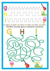 Okul Öncesi ALFABE Yaz-Sil Kitabı